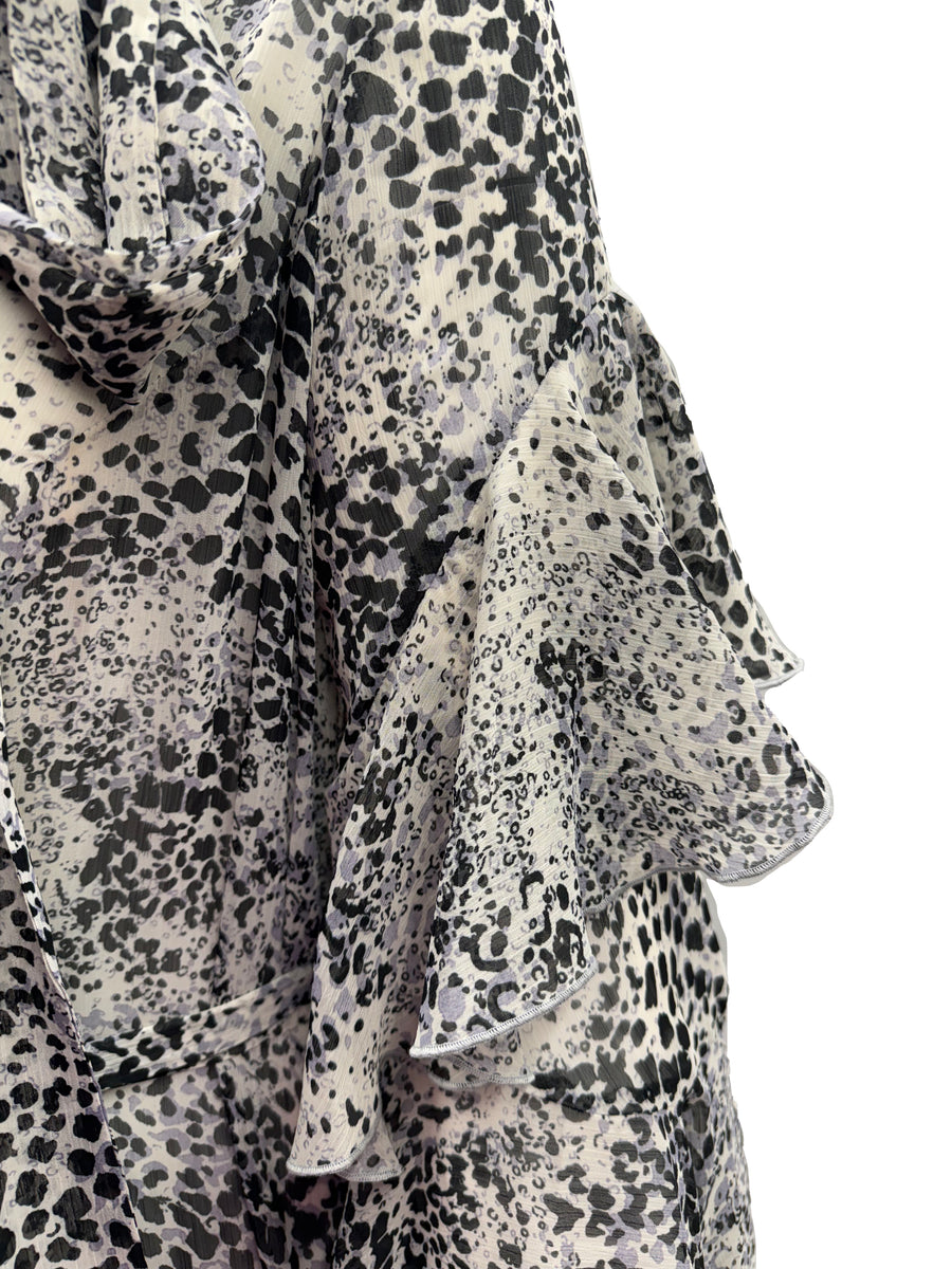 Korinne Deluxe Kaftan With Neck Tie