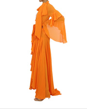 Korinne Deluxe Kaftan With Neck Tie